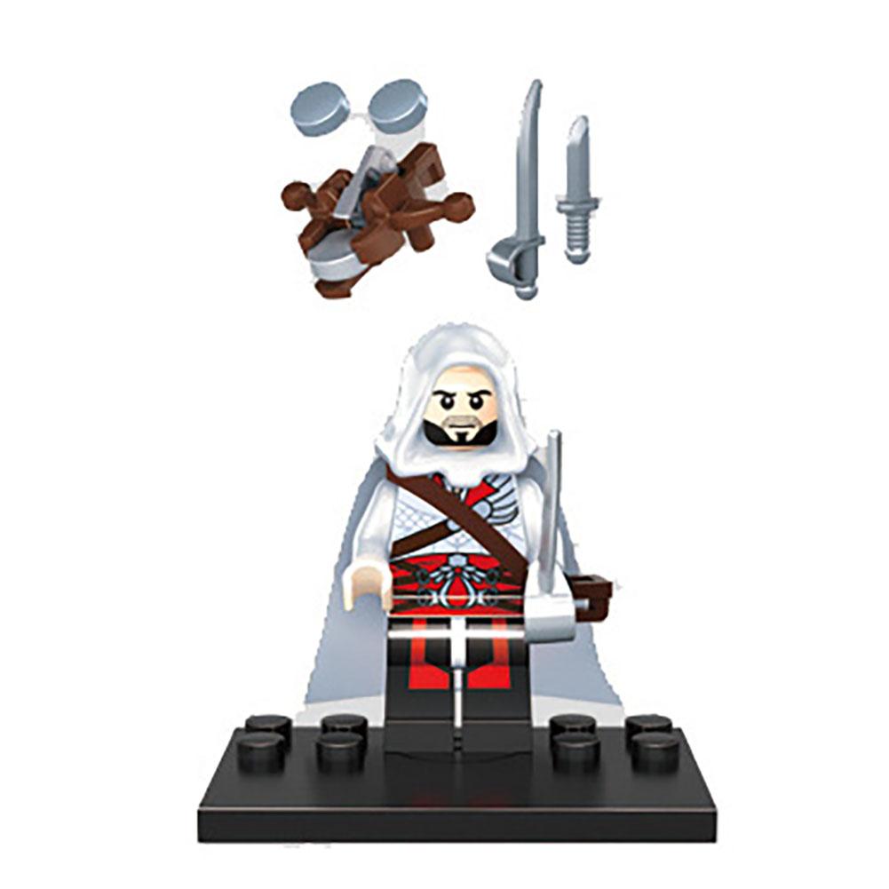 Минифигурки Серия Assassin Creed Кенуэй Флоренция Конструктор Сборный Вращающийся Игрушка Детские Подарки на День Рождения