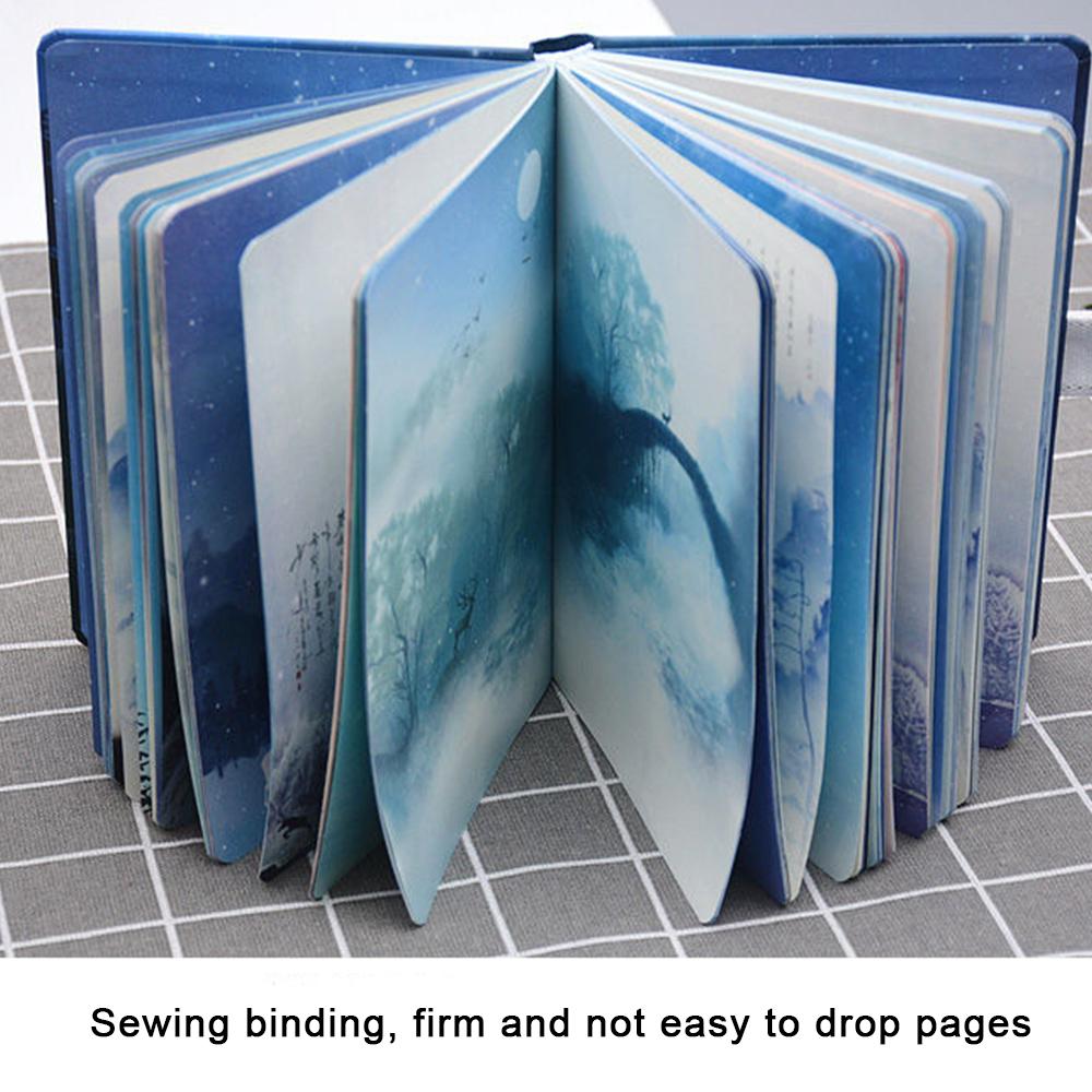 A5 Magnetic Buckle Student Ledger, Diary, Record Book, 112 Colored Pages, Travel Log, Notebook, Excerpt Book