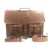 Handcrafted Men's Genuine Leather Vintage Laptop Messenger Briefcase Bag Satchel