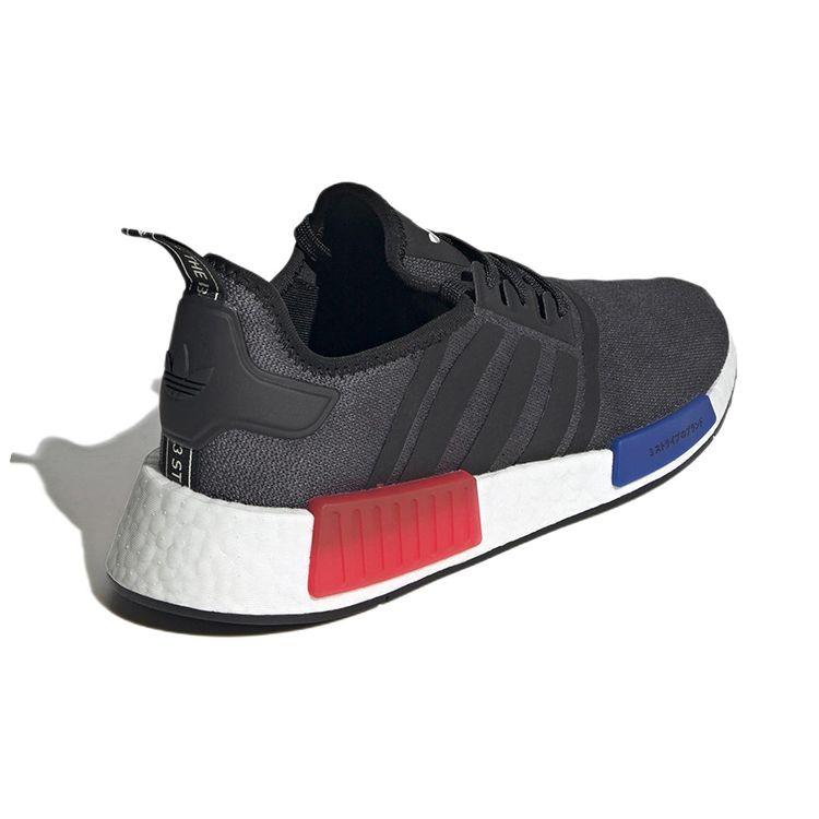 adidas NMD_R1 Black OG 2023 Кроссовки унисекс Core-Black Semi-Lucid-Blue Glory-Red HQ4452