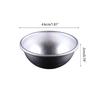 10PCS Round Cake Molds Dessert Molds Cake Pans AluminumAlloy Material Dessert Supplies Semicircle Cake Molds for Cake