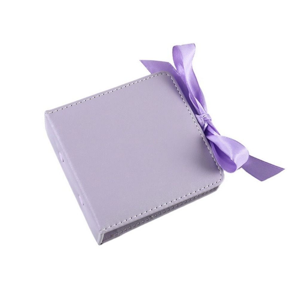 Мини-галстук-бабочка, фотоальбом, кожаный держатель для фотокарточек, самодельный переплет для фотоальбома