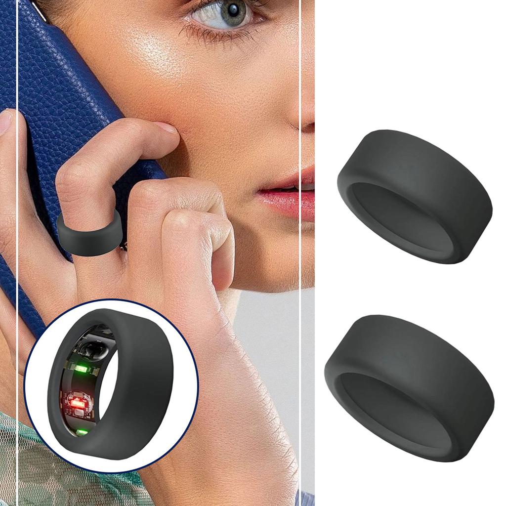 Portable Rings Guard Silicone Rings Protector Finger Rings Protective Sleeve Easy To Use Rings Case Jewelry Accessories