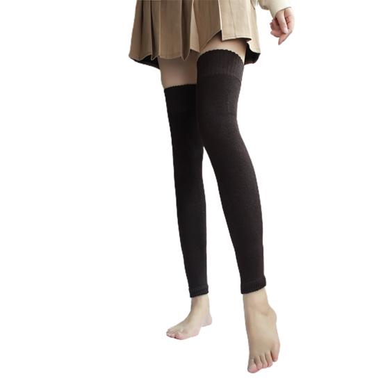 Женские носки, длинные носки на каждый день, утолщенные носки выше колена, тонкие сенсорные носки для повседневного ношения