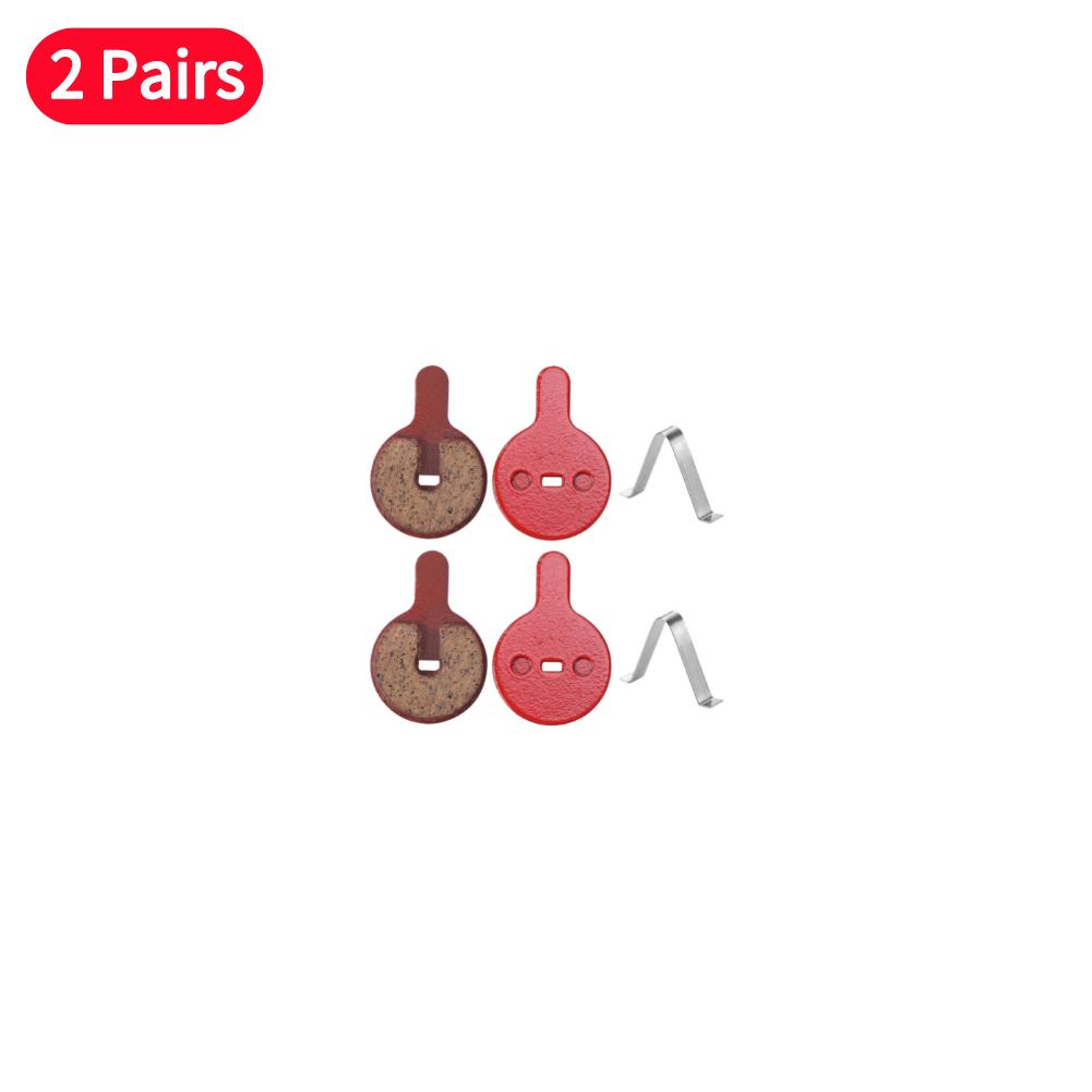 1/2/4/6/8/10 Pairs Bike Brake Pad Organic Resin MTB Mountain Cycling Bike Bicycle Disc Brake Pads Electric Scooter Replacement