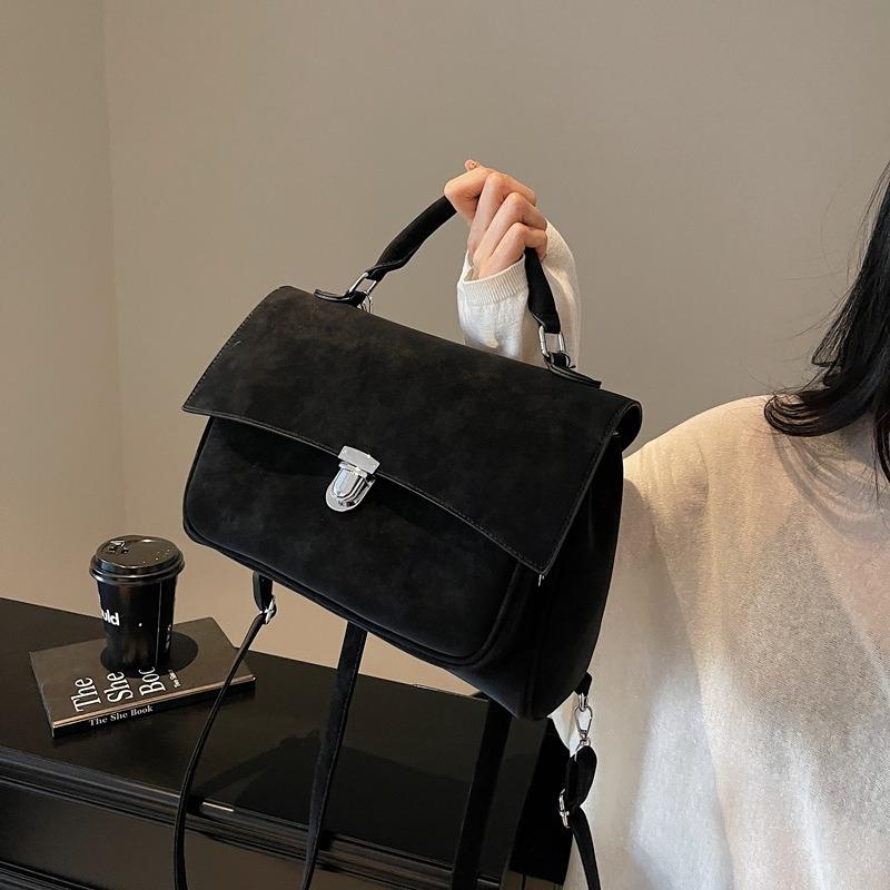 Повседневная матовая сумка-портфель женская универсальная сумка почтальона новый модный рюкзак универсальная сумочка