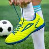Men's Soccer Shoes Large Size Ultralight Football   Boots Boys Sneakers Non-Slip AG/TF Soccer Cleats Ankle Boots Unisex