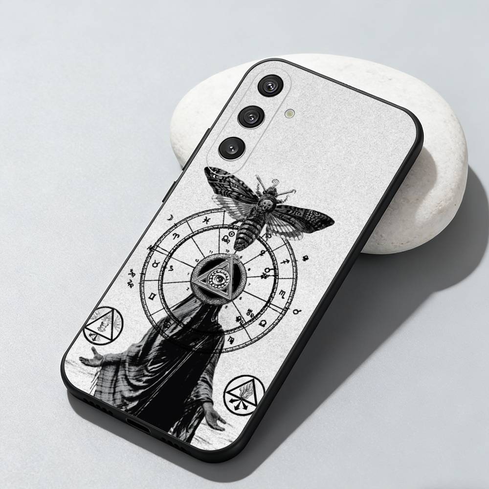 I-Illuminati Phone Case For Samsung Galaxy A73,A72,A71,A70,A52,A51 Others Soft Black Cover