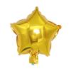 10 шт. 10 дюймов розовое золото серебряный фольгированный воздушный шар со звездой на день рождения, свадьбу, рождественскую вечеринку, декор для детского душа, детские шары