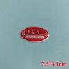Car modification WRC labeling, suitable for wrc rally decorative car logo 3D three-dimensional metal sticker aluminum label
