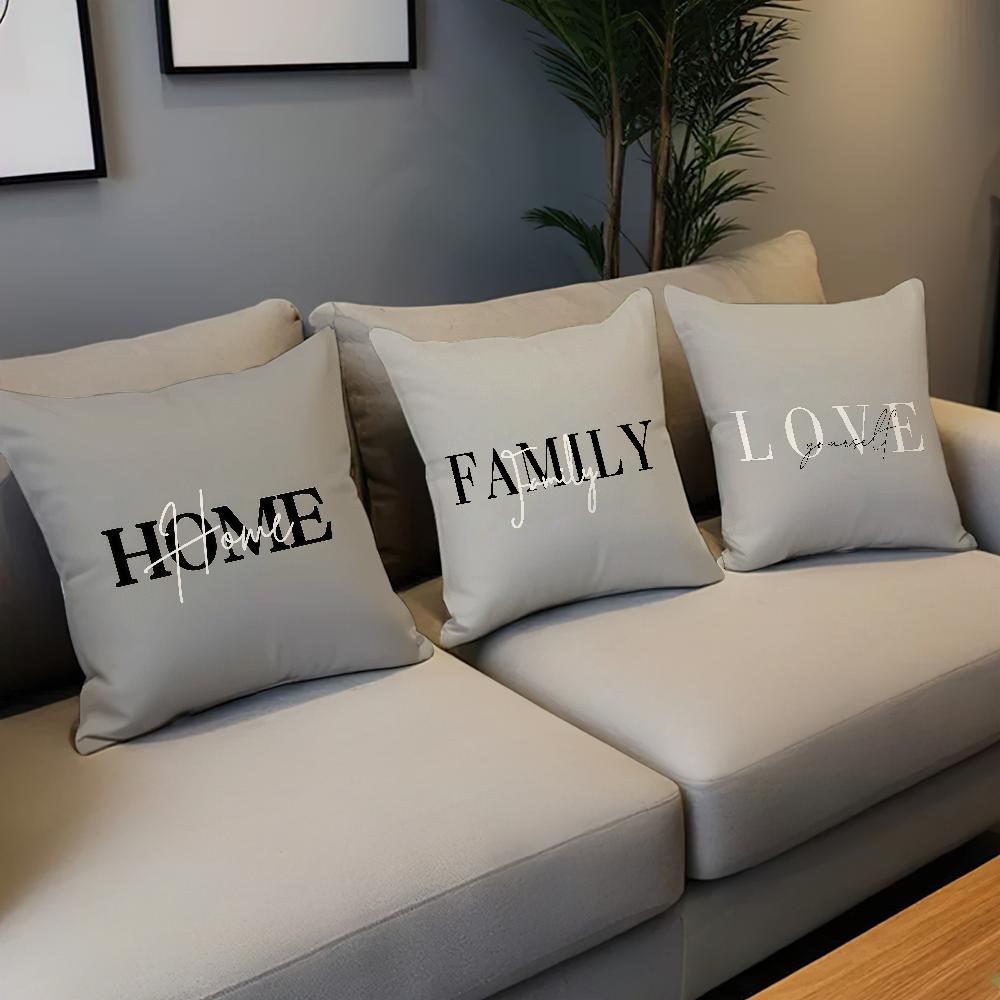 Цветочный узор Удобная мягкая Наволочка Белая для Дивана Гостиной Любви Комнаты Домашний офис Декор Серый геометрия Защитные Чехлы