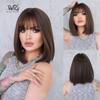 Women's 32cm Short Hair Headcover Short Straight Hair Simulation Hair Beauty Decoration Headwear Wig