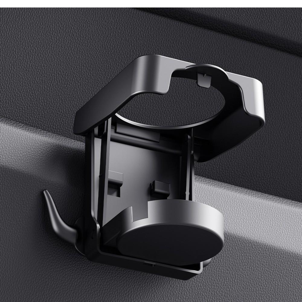 Foldable Foldable Cup Holder Anti Vibration Car Drink Holder Durable Car Storage Hook Road Trips