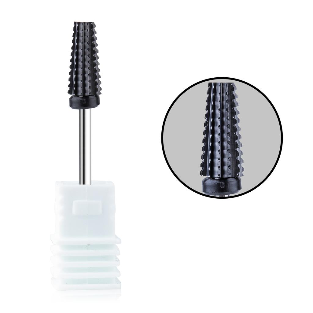 Керамическая фреза, маникюрные сверла для ногтей, электрические пилочки для ногтей, розовые, синие, шлифовальные насадки, фрезы, резак, аксессуары для заусенцев