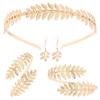 Arm Cuff Greek Goddess Costume Accessories Gold Goddess Jewelry Set  Themed Party