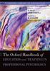 Книга The Oxford Handbook of Education and Training In Professional Psychology