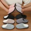 Fashion Women's Cozy Soft Sole Home Slippers Couples Winter Warm Indoor Bedroom Slippers Lightweight Anti Slip Plush Cotton Shoes Woman