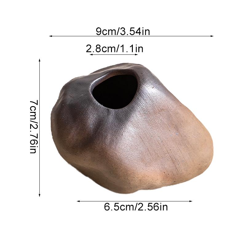 1 шт. Украшение сухоцветов Цветочная гидропоника Зеленые растения Делают старые вазы Керамическая ваза