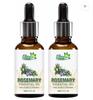 Cesaro Organics Rosemary Oil For Skin, Muscle & Hair Conditioner - Rosemary Essential Oil Pack 2 (30 Ml X 2)