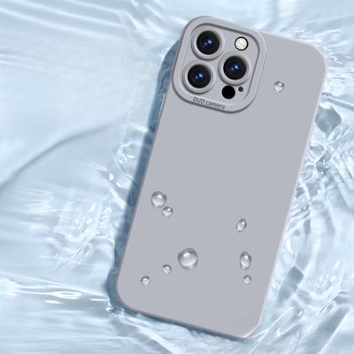 Подходит для чехлов для телефонов iPhone 15, iPhone 16/14 Pro Liquid Silicone 13 Full Cover Promax Anti-Drop Protective Case
