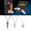 Anime Jujutsu Kaisen Pendant Itadori Yuji Cosplay Accessories Gojo Satoru Kugisaki Nobara Ring Necklace Suit