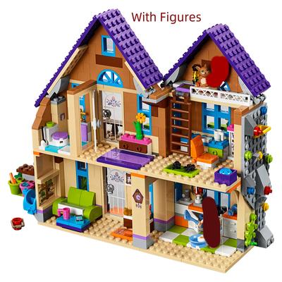Мини-набор, совместимый с Mia's Forest Villa 41369, строительные блоки, детские игрушки, подарки на день рождения, 724 шт., 11204