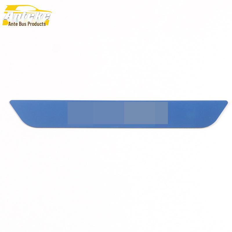 Защитная пластина из нержавеющей стали для заднего багажника Hongqi H9 с блестками