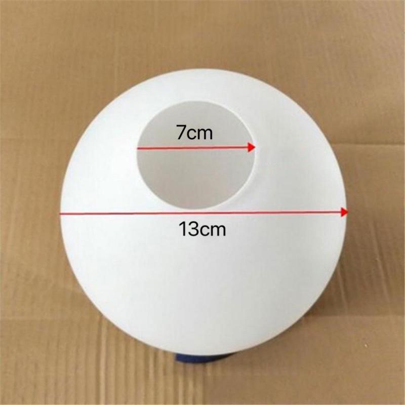 Круглая прикроватная лампа из матового стекла, подвесной абажур