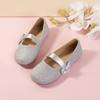 Детские туфли Мэри Джейн с бантом и круглым носком в британском стиле, кожаные туфли для девочек, классическая детская обувь 2024 года для вечеринок, свадеб, шоу