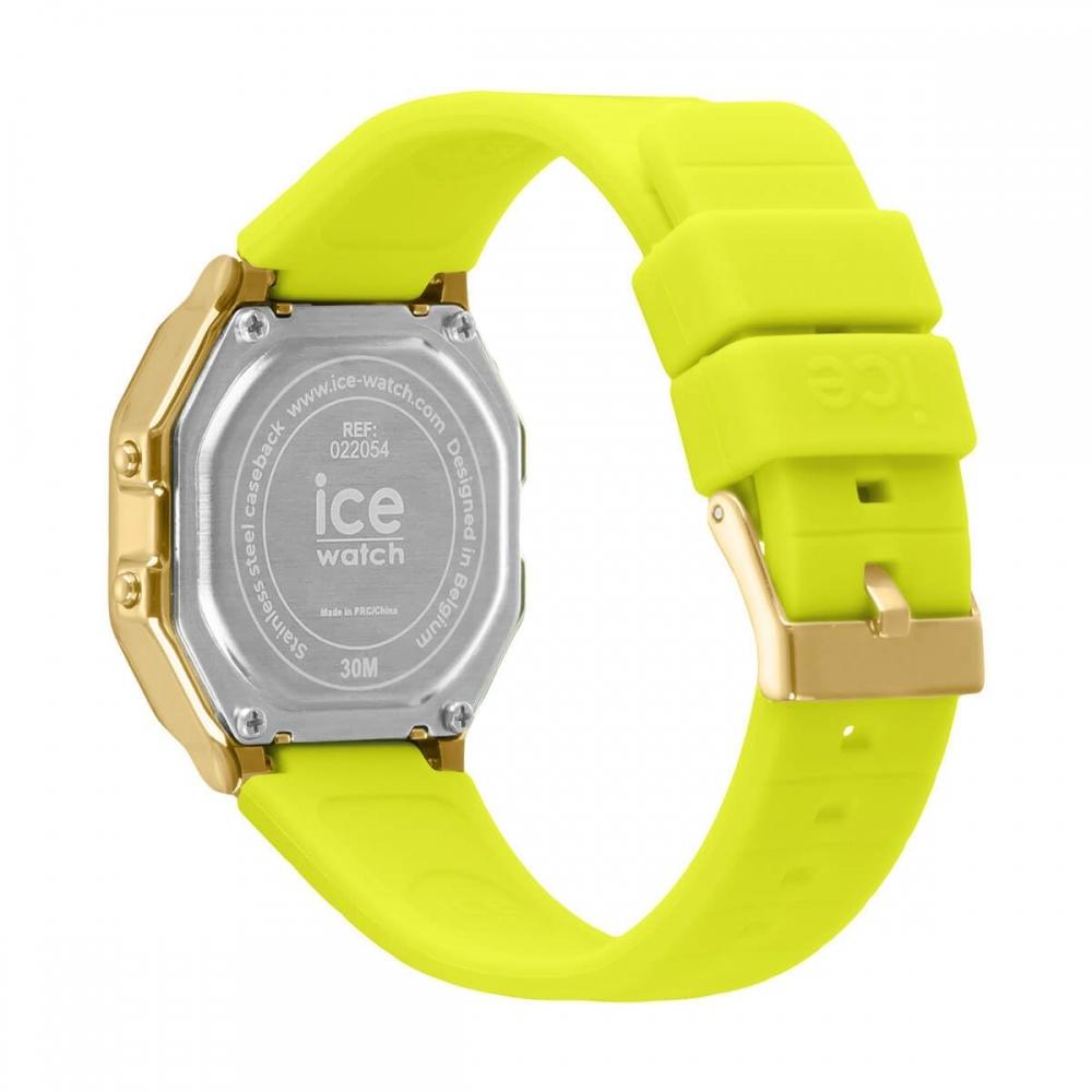 Authorized Distributor [Ice Watch] Ice Watch Digital Ladies 022054 Ice Digit ICE Digit Sunny Lime Small