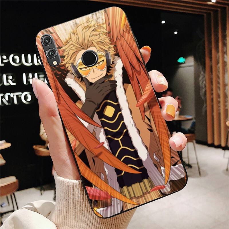 Чехол для телефона с аниме MHA Hawks BNHA для Huawei Honor 7A 7C 8 8x9 10 20lite Fundas Coque для Honor 10i 20i Capa