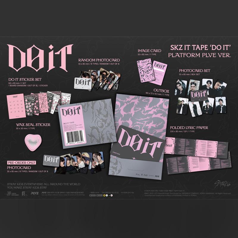 [PRE ORDER] Stray Kids – SKZ IT TAPE ‘DO IT’ [PLATFORM PLVE Ver.]