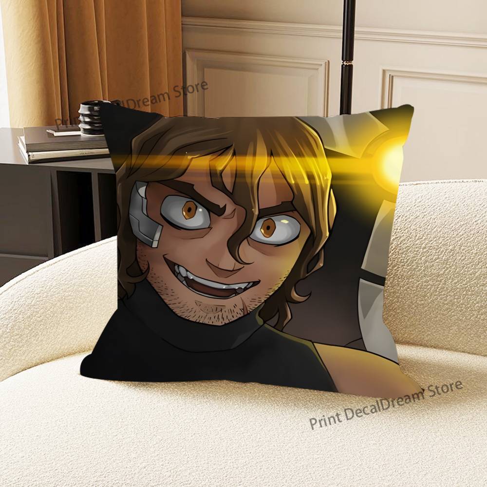 Y-YKMET Game S-Strade Pillow Case For Sofa Decor Car Office Room Printing Cushion Cover Decorations and Protector
