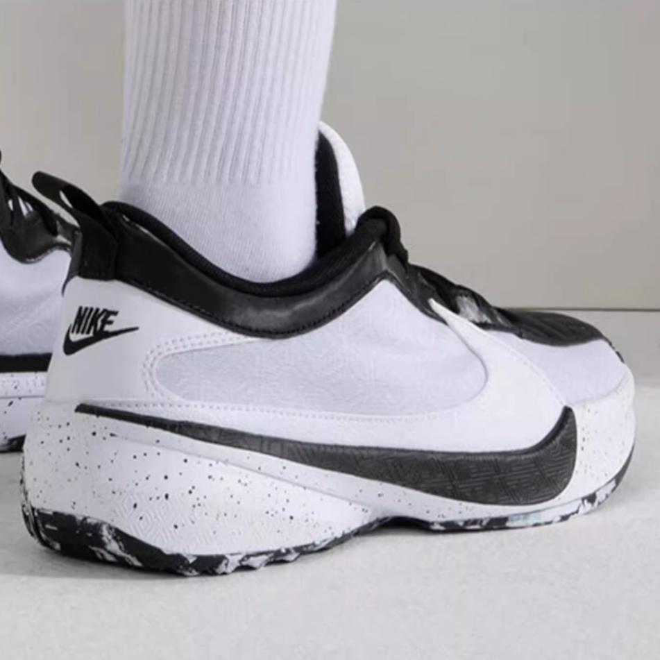 Nike Zoom Freak 5 GS Oreo Kids Sneakers White Black Photo-Blue DZ4486-100