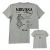 2026 Nirvana Band Унисекс и Женская Футболка с Коротким Рукавом Винтажный Колледжный Стиль Американские Граффити Хай-стрит Поло