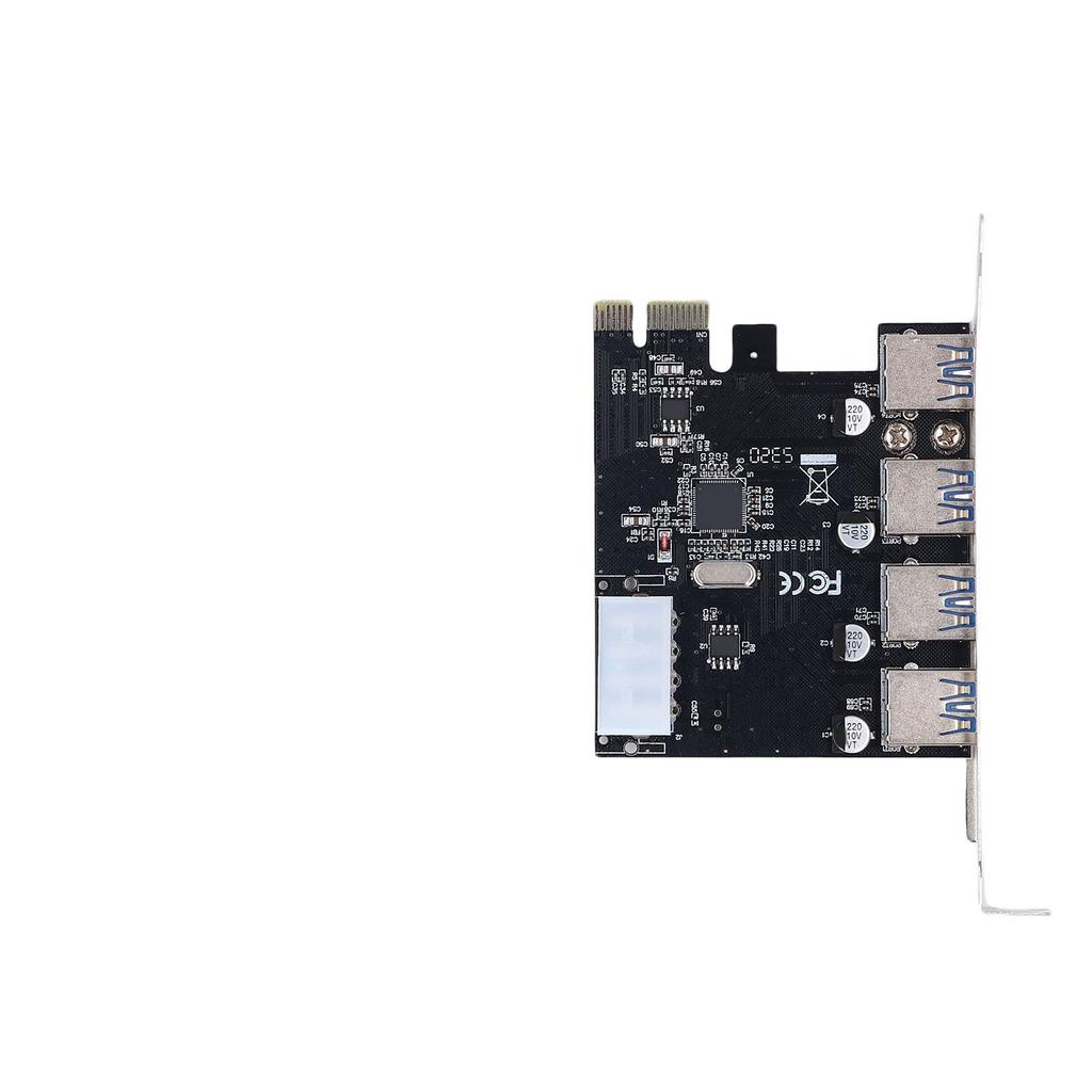 Карта расширения USB 3.0 PCI Express Поддержка системы Windows 2000 5 Гбит/с 4 порта Сверхвысокая скорость для настольного ПК