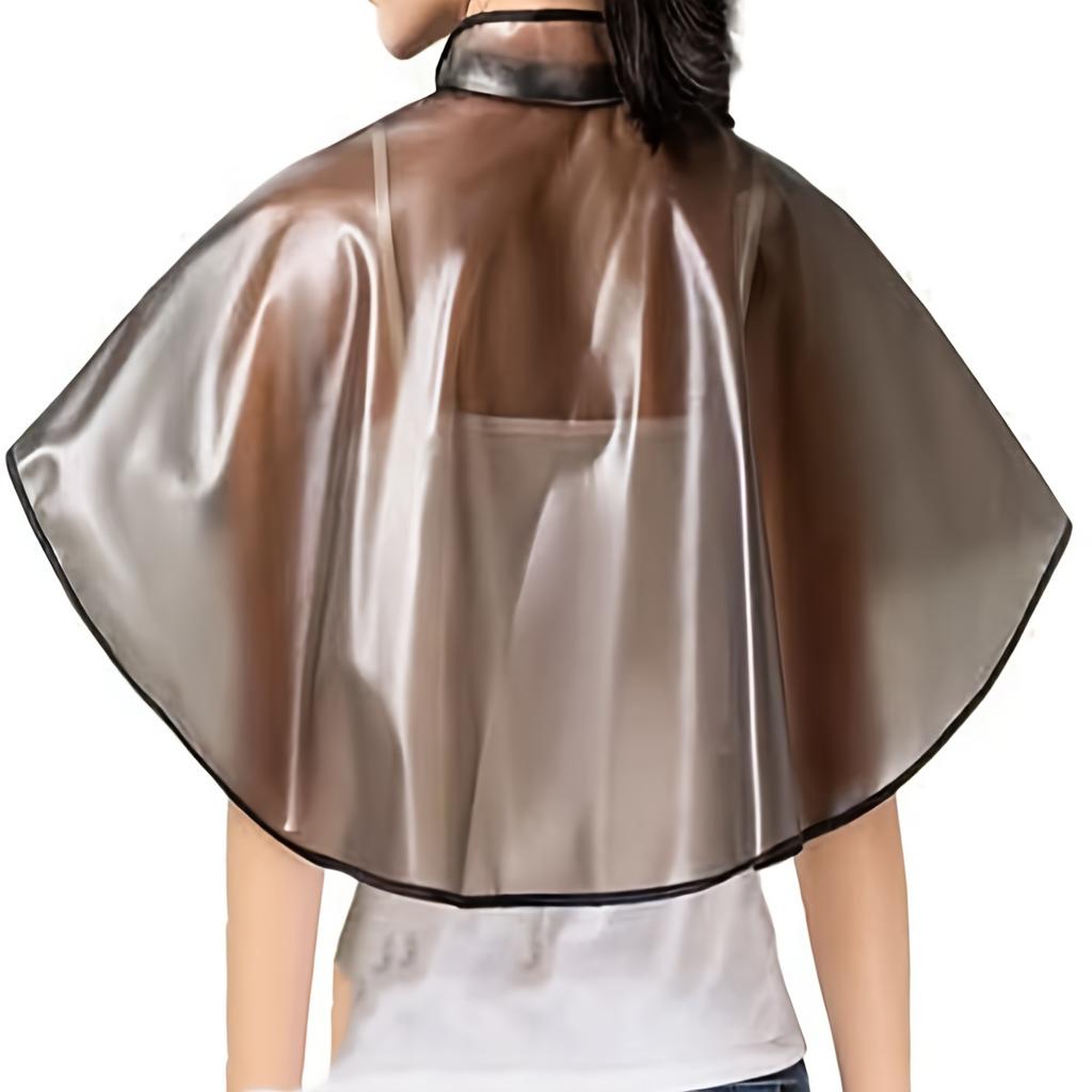 1pc Polyester Hair Apron, Professional Hair Salon Shawl - Suitable for Shampooing, Dyeing and Styling - Clean, Quick Drying, Splash Proof, Design