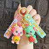 Fortune Year Charming Cartoon Resin Figurine Car Key Holder Accessory
