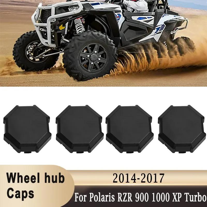 4PCS Wheel Hub Caps For Polaris RZR 900 1000 XP Turbo 2014-2017 Wheel Hub Caps Middle Cover UTV Exterior Accessories 1522216655