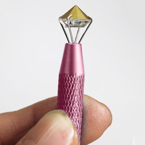 1/2/3 шт. инструмент для захвата ювелирных изделий, латунный алмазный пинцет с 4 когтями, портативный выдвижной захват для точной работы, ремонт ювелирных изделий своими руками