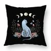 Magic Psychedelic Moon Print Pattern Sofa Cushion Cover Pillowcase Home Party Car Bedding