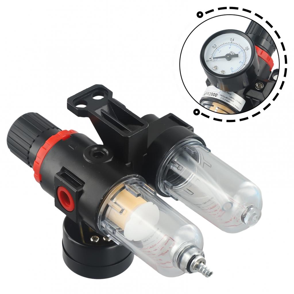 Масло Воздушный компрессор фильтр Водоотделитель Регулятор AFC2000 Инструмент Манометр Аэрограф