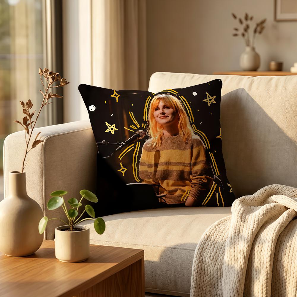 American singer HHayley Williams cushion cover Comfortable Decorative For Bedroom Living room Dormitory Picnic and Holiday