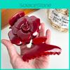 Trendy Rose Spring Hair Claw Clip In Multiple Sizes Perfect For Unique Styles Hair