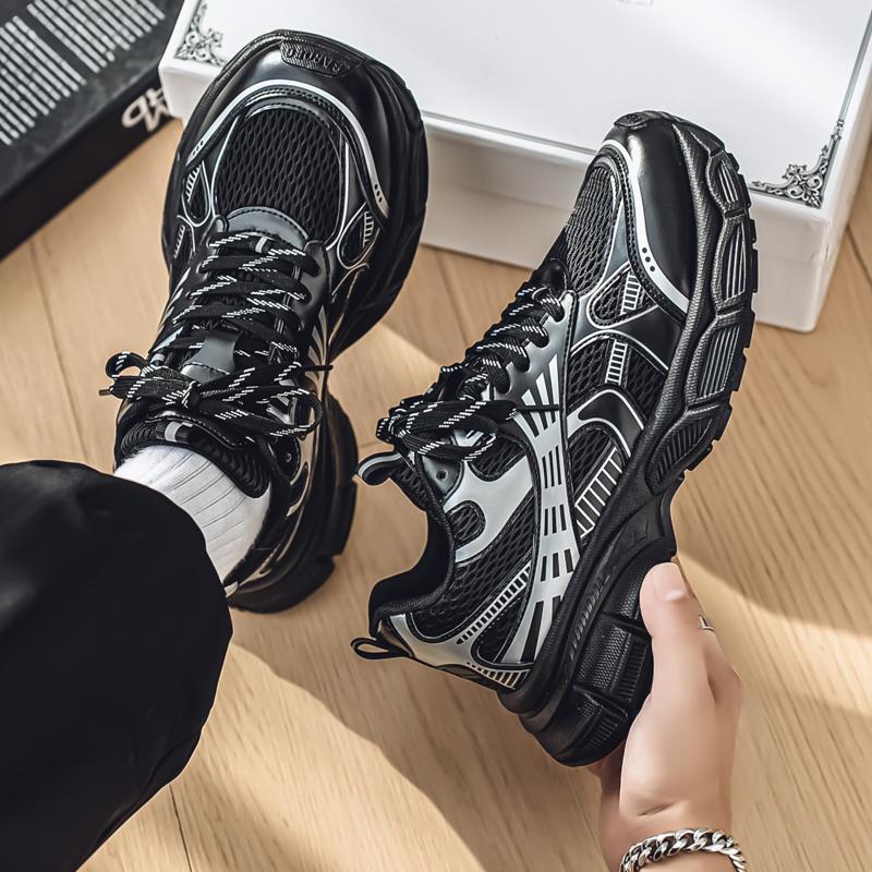 Новая мода мужская обувь Four Seasons удобная обувь для студентов и мальчиков трендовые мягкие подошвы дышащие повседневные кроссовки для бега