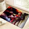 1pc Floor Mat, Designed with Superhero & Classic  Heroes Theme, Multiple Sizes, Suitable for Living Room, Bathroom, Kitchen, H