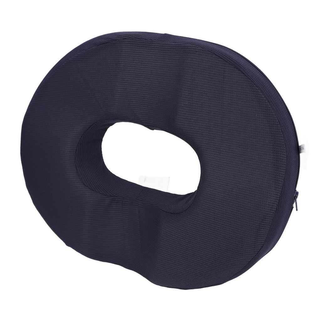 Подушка для стула Donut Sciatica Support Donut Memory Foam для копчика темно-синего цвета 4U для мужчин