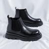 2025 new thick-soled heightening boots men's shoes nesting Chelsea boots trendy shoes Martin boots 184184-R