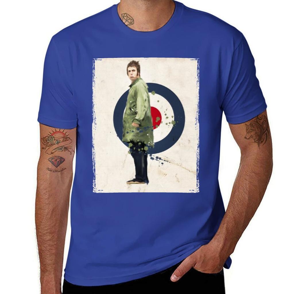 Liam gallagher classic art Футболка свитшот новое издание мужские футболки с принтом аниме