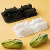Форма для выпечки торта в виде 4 реалистичных фисташек, пищевой силикон, форма для муссовых и бисквитных тортов, антипригарный инструмент для DIY десертов